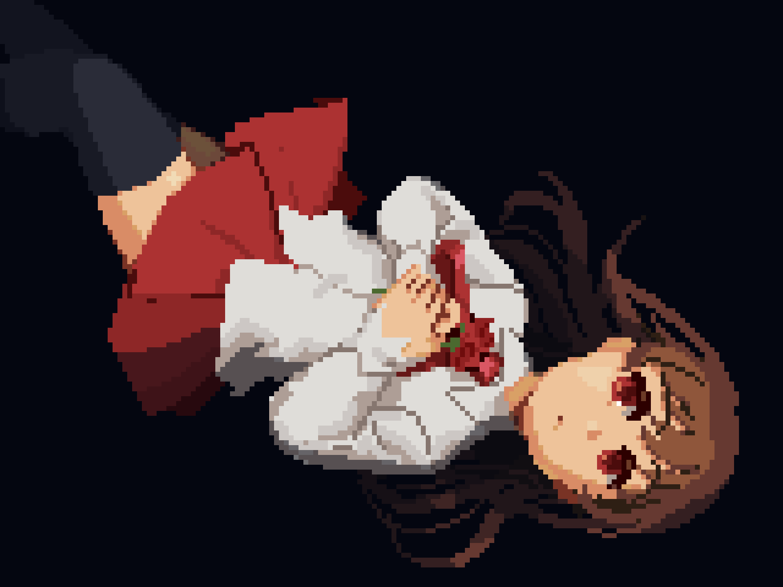 animated pixel painting - ib